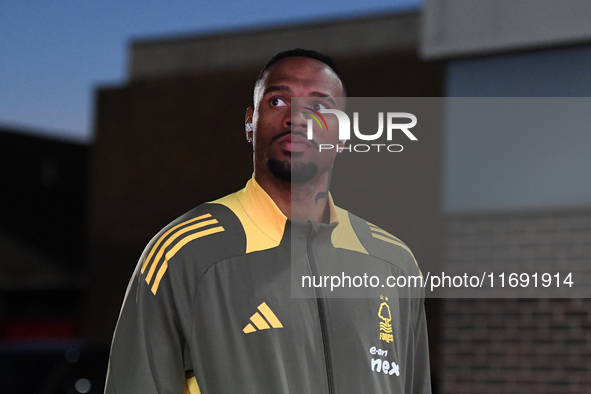 Carlos Miguel is the Nottingham Forest goalkeeper during the Premier League match between Nottingham Forest and Crystal Palace at the City G...