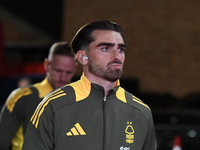 Jota Silva of Nottingham Forest participates in the Premier League match between Nottingham Forest and Crystal Palace at the City Ground in...