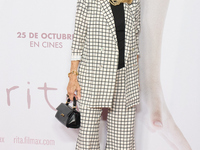 The premiere of RITA takes place in Madrid, Spain, on October 21, 2024, featuring Carmen Lomana. (