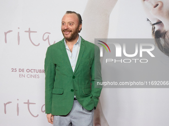 Luis Callejo attends the premiere of ''Rita'' in Madrid, Spain, on October 21, 2024. (