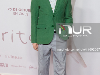 Luis Callejo attends the premiere of ''Rita'' in Madrid, Spain, on October 21, 2024. (