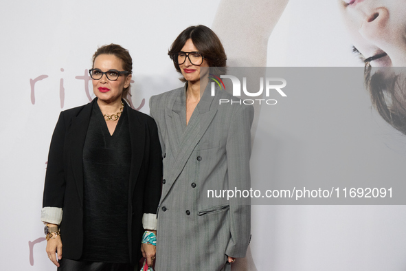 The premiere of ''Rita'' features Carme Chaperro and Paz Vega in Madrid, Spain, on October 21, 2024. 