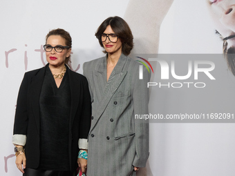 The premiere of ''Rita'' features Carme Chaperro and Paz Vega in Madrid, Spain, on October 21, 2024. (