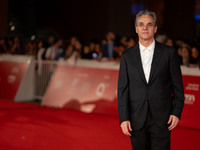 Francesco Colella attends the ''Miss Fallaci'' red carpet during the 19th Rome Film Festival at Auditorium Parco Della Musica in Rome, Italy...