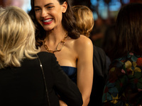 Romana Maggiora Vergano attends the Unita Awards red carpet during the 19th Rome Film Festival at Auditorium Parco Della Musica in Rome, Ita...