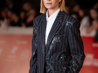 Anna Foglietta attends the Unita Awards red carpet during the 19th Rome Film Festival at Auditorium Parco Della Musica in Rome, Italy, on Oc...