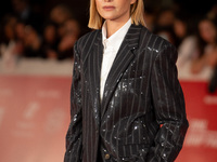 Anna Foglietta attends the Unita Awards red carpet during the 19th Rome Film Festival at Auditorium Parco Della Musica in Rome, Italy, on Oc...