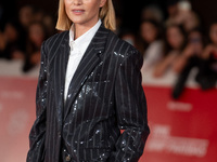 Anna Foglietta attends the Unita Awards red carpet during the 19th Rome Film Festival at Auditorium Parco Della Musica in Rome, Italy, on Oc...