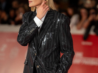 Anna Foglietta attends the Unita Awards red carpet during the 19th Rome Film Festival at Auditorium Parco Della Musica in Rome, Italy, on Oc...