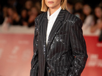 Anna Foglietta attends the Unita Awards red carpet during the 19th Rome Film Festival at Auditorium Parco Della Musica in Rome, Italy, on Oc...