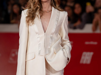 Vittoria Puccini attends the Unita Awards red carpet during the 19th Rome Film Festival at Auditorium Parco Della Musica in Rome, Italy, on...