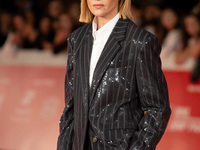 Anna Foglietta attends the Unita Awards red carpet during the 19th Rome Film Festival at Auditorium Parco Della Musica in Rome, Italy, on Oc...