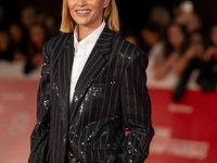 Anna Foglietta attends the Unita Awards red carpet during the 19th Rome Film Festival at Auditorium Parco Della Musica in Rome, Italy, on Oc...