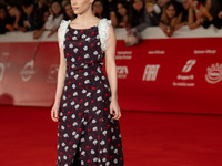 Carlotta Gamba attends the Unita Awards red carpet during the 19th Rome Film Festival at Auditorium Parco Della Musica in Rome, Italy, on Oc...