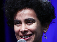 Adania Shibli during the Conrad Festival in Krakow, Poland on October 21, 2024. (