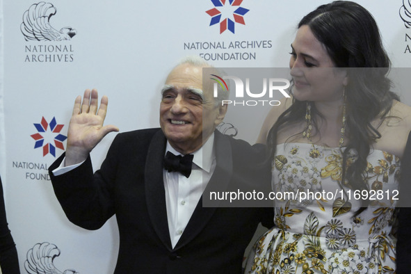 The National Archives Foundation awards the Legendary Filmmaker Martin Scorsese and Academy Award Nominated Actress Lily Gladstone with the...