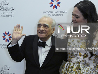 The National Archives Foundation awards the Legendary Filmmaker Martin Scorsese and Academy Award Nominated Actress Lily Gladstone with the...