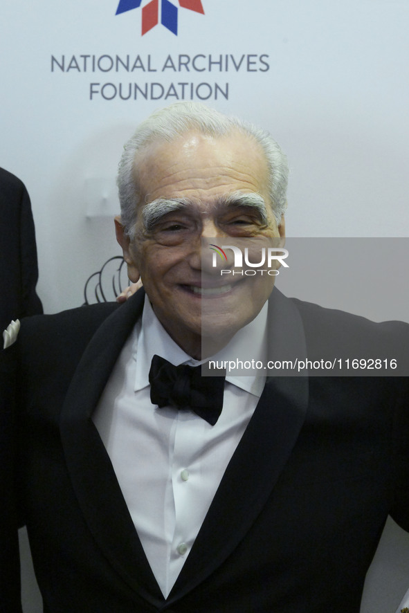 The National Archives Foundation awards the prestigious Records of Achievement Award to legendary filmmaker Martin Scorsese for their collab...