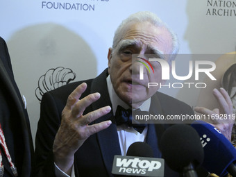 The National Archives Foundation awards the prestigious Records of Achievement Award to legendary filmmaker Martin Scorsese for their collab...