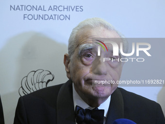 The National Archives Foundation awards the prestigious Records of Achievement Award to legendary filmmaker Martin Scorsese for their collab...