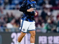 Lautaro Martinez of FC Internazionale during the Serie A Enilive match between AS Roma and FC Internazionale at Stadio Olimpico on October 2...