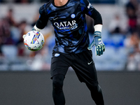 Yann Sommer of FC Internazionale during the Serie A Enilive match between AS Roma and FC Internazionale at Stadio Olimpico on October 20, 20...