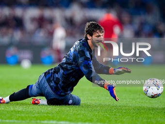 Raffaele Di Gennaro of FC Internazionale during the Serie A Enilive match between AS Roma and FC Internazionale at Stadio Olimpico on Octobe...