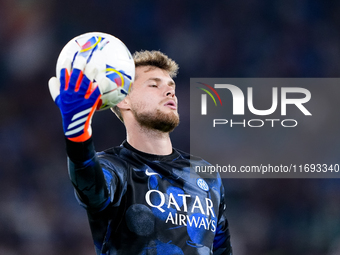 Josep Martinez of FC Internazionale during the Serie A Enilive match between AS Roma and FC Internazionale at Stadio Olimpico on October 20,...