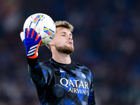 Josep Martinez of FC Internazionale during the Serie A Enilive match between AS Roma and FC Internazionale at Stadio Olimpico on October 20,...