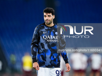 Mehdi Taremi of FC Internazionale looks on during the Serie A Enilive match between AS Roma and FC Internazionale at Stadio Olimpico on Octo...