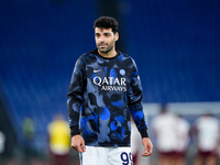 Mehdi Taremi of FC Internazionale looks on during the Serie A Enilive match between AS Roma and FC Internazionale at Stadio Olimpico on Octo...