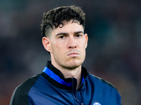 Alessandro Bastoni of FC Internazionale during the Serie A Enilive match between AS Roma and FC Internazionale at Stadio Olimpico on October...