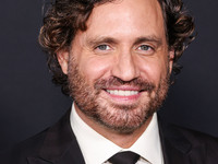 Edgar Ramirez arrives at the Los Angeles Premiere of Netflix's 'Emilia Perez' held at The Egyptian Theatre Hollywood on October 21, 2024 in...