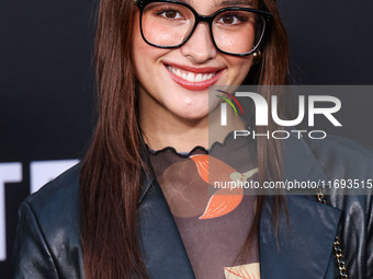 Liza Soberano arrives at the Los Angeles Premiere of Netflix's 'Emilia Perez' held at The Egyptian Theatre Hollywood on October 21, 2024 in...