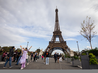 In Paris, France, on October 21, 2024, Paris City Hall definitively closes the Iena Bridge to car traffic. This emblematic bridge linking th...