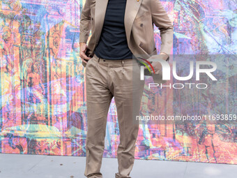 Michele Rosiello attends the ''Nudes'' photocall during the 19th Rome Film Festival at Auditorium Parco Della Musica in Rome, Italy, on Octo...