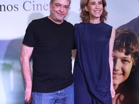 Fernanda Torres and her husband Andrucha Waddington attend the premiere of the film 'I'm Still Here' at Cine Odeon in Rio de Janeiro, Brazil...