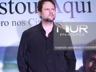 Actor Selton Mello attends the premiere of 'I'm Still Here' on October 21, 2024, at Cine Odeon in Rio de Janeiro, Brazil. Big names in the c...