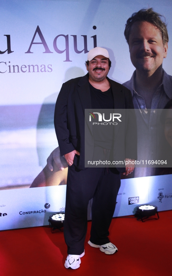 Luis Lobianco attends the premiere of 'I'm Still Here' on October 21, 2024, at Cine Odeon, in Rio de Janeiro, Brazil. Big names from the cas...