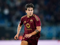 Paulo Dybala of AS Roma during the Serie A Enilive match between AS Roma and FC Internazionale at Stadio Olimpico on October 20, 2024 in Rom...