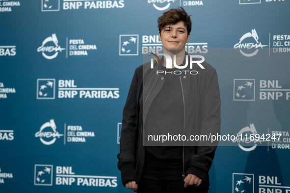 Sara Petraglia attends the ''L'Albero'' photocall during the 19th Rome Film Festival at Auditorium Parco Della Musica in Rome, Italy, on Oct...