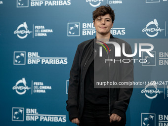 Sara Petraglia attends the ''L'Albero'' photocall during the 19th Rome Film Festival at Auditorium Parco Della Musica in Rome, Italy, on Oct...