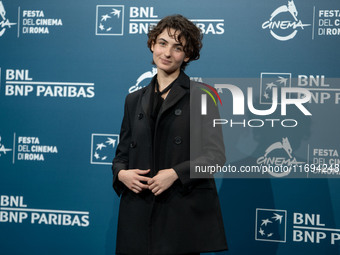 Tecla Insolia attends the ''L'Albero'' photocall during the 19th Rome Film Festival at Auditorium Parco Della Musica in Rome, Italy, on Octo...