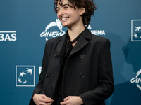 Tecla Insolia attends the ''L'Albero'' photocall during the 19th Rome Film Festival at Auditorium Parco Della Musica in Rome, Italy, on Octo...