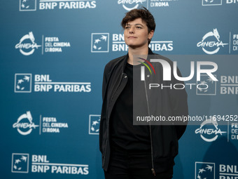 Sara Petraglia attends the ''L'Albero'' photocall during the 19th Rome Film Festival at Auditorium Parco Della Musica in Rome, Italy, on Oct...