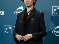 Tecla Insolia attends the ''L'Albero'' photocall during the 19th Rome Film Festival at Auditorium Parco Della Musica in Rome, Italy, on Octo...