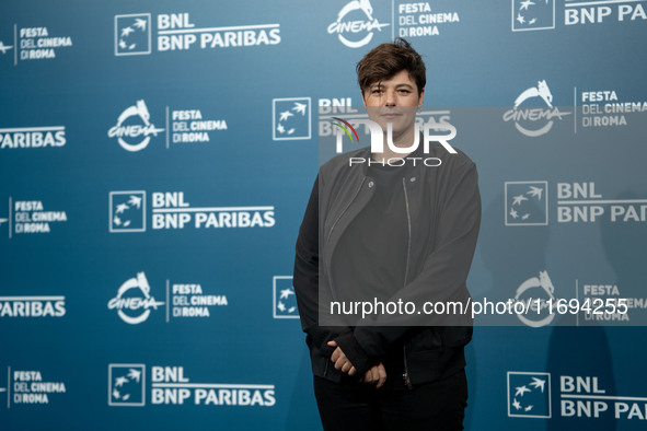 Sara Petraglia attends the ''L'Albero'' photocall during the 19th Rome Film Festival at Auditorium Parco Della Musica in Rome, Italy, on Oct...