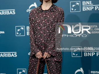 Carlotta Gamba attends the ''L'Albero'' photocall during the 19th Rome Film Festival at Auditorium Parco Della Musica in Rome, Italy, on Oct...