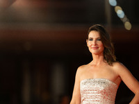 Cobie Smulders attends the ''Sharp Corner'' red carpet during the 19th Rome Film Festival at Auditorium Parco Della Musica in Rome, Italy, o...