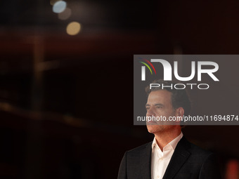 Jason Buxton attends the ''Sharp Corner'' red carpet during the 19th Rome Film Festival at Auditorium Parco Della Musica in Rome, Italy, on...